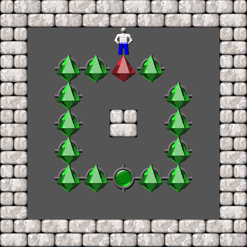 Sokoban Howards Second Sets Second Set level 25